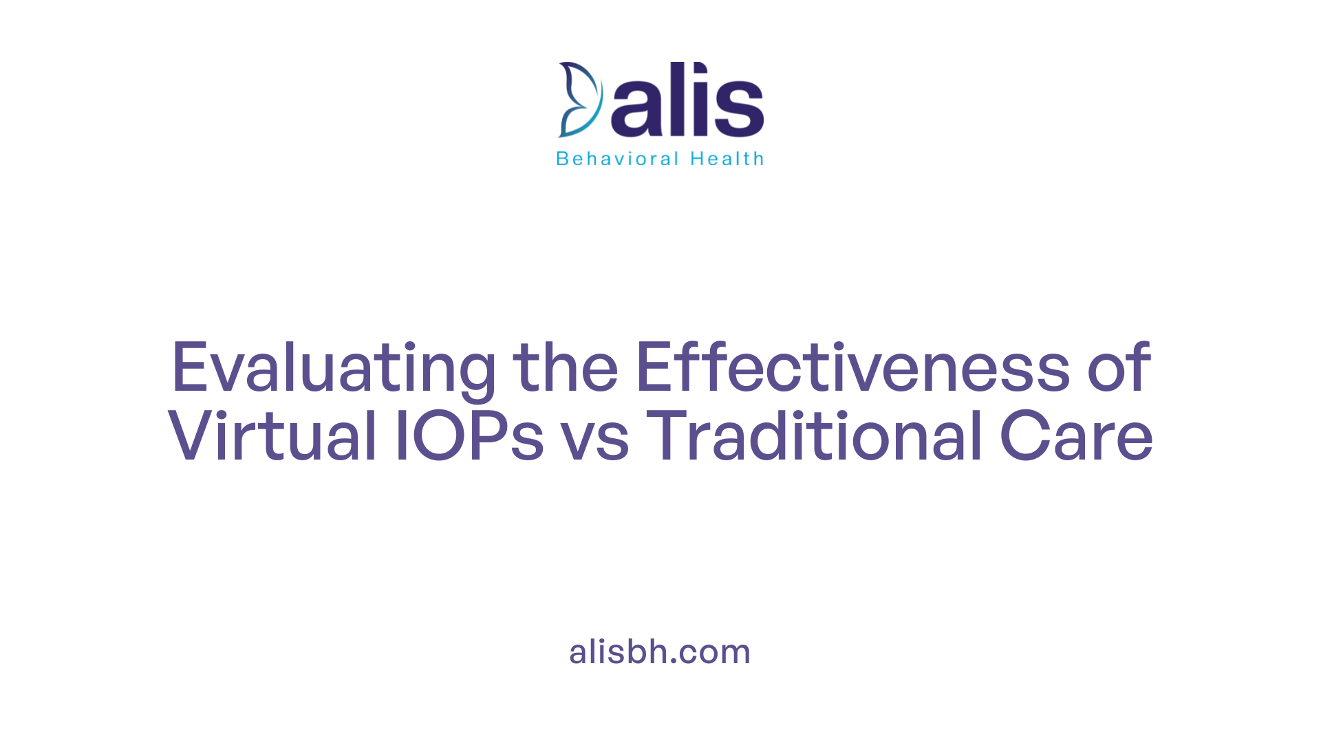 Evaluating the Effectiveness of Virtual IOPs vs Traditional Care